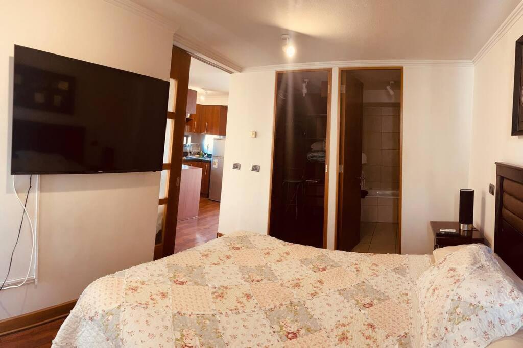 Apartamento Depto Familiar Con Cama Matrimonial Mas Cama Nido En Providencia *
