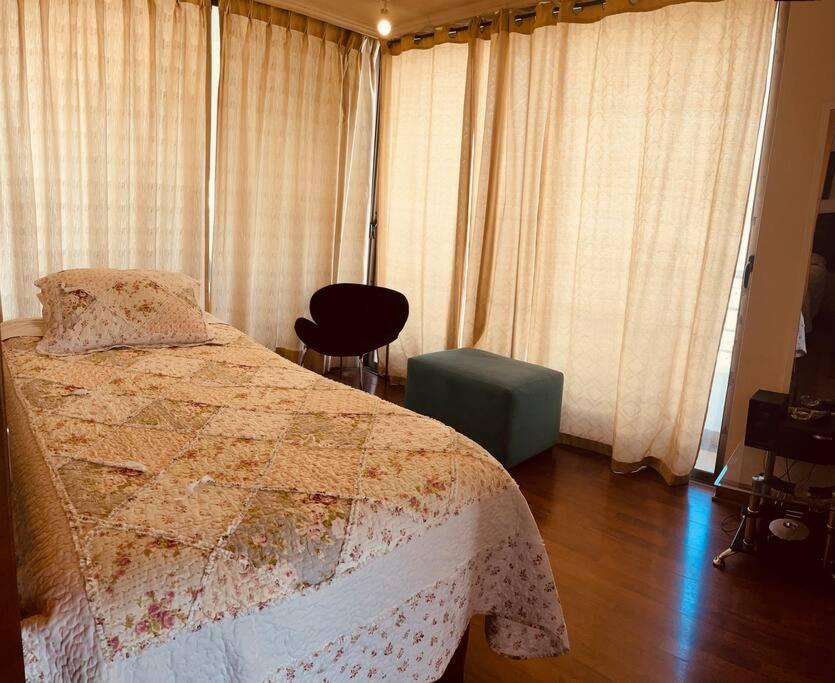 Depto Familiar Con Cama Matrimonial Mas Cama Nido En Providencia Apartamento *